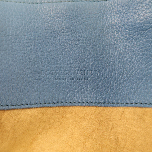 BOTTEGA VENETA BV Handbag/Tote Bag Calfskin Leather Blue