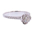 JEWELRY Diamond Ring US#6.25 18K White Gold v1