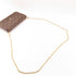 LOUIS VUITTON LV GHW Pochette Felicie Chain Shoulder Bag M61276 Monogram Brown