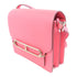 HERMES PHW Mini Roulis Shoulder Bag Evercolor Leather Rose Azalee Pink