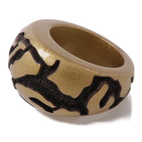 LOUIS VUITTON LV Wood Ring US#5 AQ10477