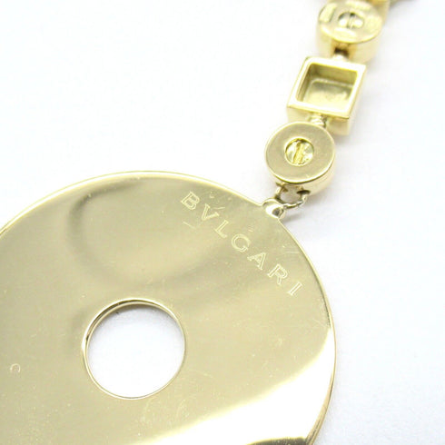 BVLGARI Lucia Pendant Necklace 18K Yellow Gold 15.2g