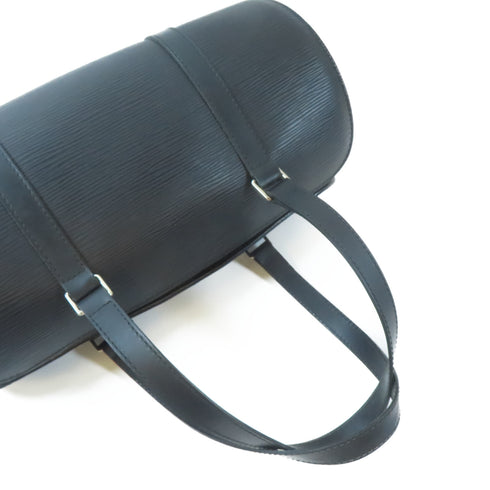 LOUIS VUITTON LV SHW Soufflot Shoulder Handbag M52862 Epi Leather Black