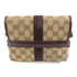 GUCCI GG SHW Waist Bag 131236 Canvas Brown