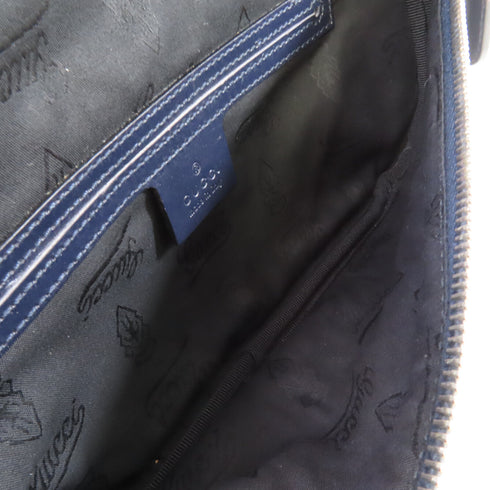 GUCCI GG SHW GG Impreme Belt Bag Waist Bag Coated Canvas 233269 Navy