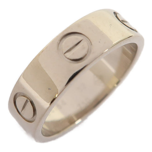 CARTIER Love Ring 18K White Gold US#5.75 #52