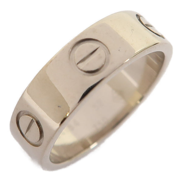 CARTIER Love Ring 18K White Gold US#5.75 #52