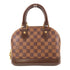 LOUIS VUITTON LV GHW Alma BB 2 Way Shoulder Hand Bag N41221 Damier Ebene Brown