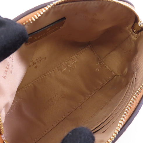 Kate Spade SHW Shoulder Bag KA576 Calfskin Leather Brown