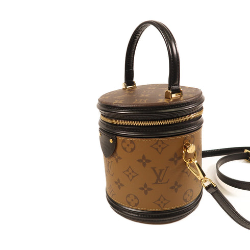 LOUIS VUITTON LV GHW Cannes 2 Way Shoulder Bag M43986 Monogram Reverse