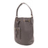 Furla GHW 2 Way Bucket Bag Calfskin Leather Grey