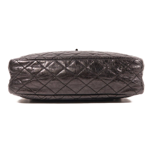 CHANEL CC Chain Shoulder Bag Calfskin Leather Black