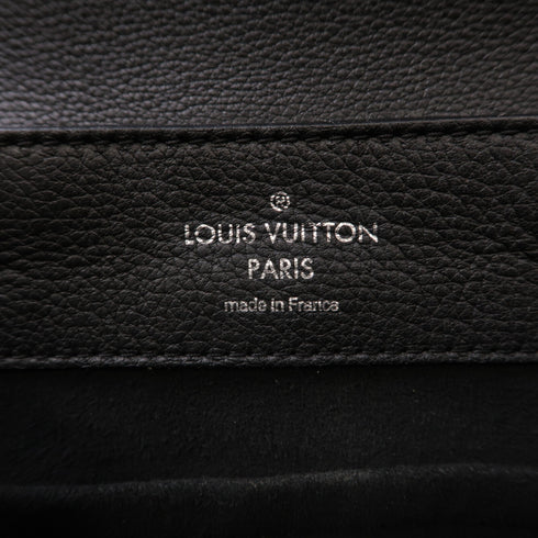 LOUIS VUITTON LV SHW Lock Me Backpack M41815 Calfskin Leather Black Noir