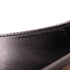HERMES PHW Trim 24 Shoulder Bag Evergrain Leather Noir Black