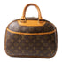 LOUIS VUITTON LV GHW Trouville Hand Bag M42228 Monogram Brown v1