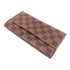 LOUIS VUITTON LV GHW Sarah Long Wallet N63209 Damier Ebene Brown