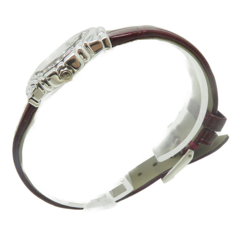 PIAGET Tanagra Dia Quartz Machine Wrist Watch K18 White Gold 16033 Silver