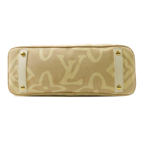 LOUIS VUITTON LV GHW Tahitienne PM Shoulder Tote Bag M95674 Canvas Beige