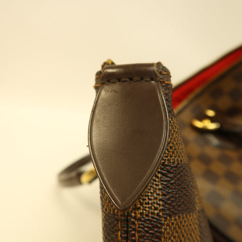 LOUIS VUITTON LV GHW Saleya MM Shoulder Bag Damier 128593 Brown