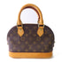 LOUIS VUITTON LV GHW Alma BB 2Way Shoulder Hand Bag Monogram M46990 Brown