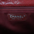 CHANEL Quilted CC Shoulder Bag Caviar Leather Red