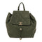 CHANEL CC SHW Backpack Rucksack Calfskin Leather Green