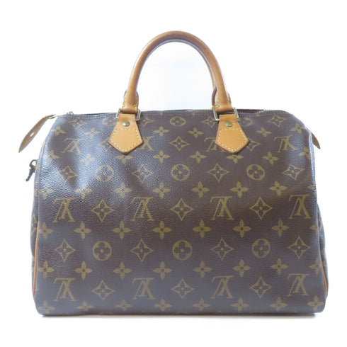 LOUIS VUITTON LV GHW Speedy 30 Handbag M41108 Monogram Brown