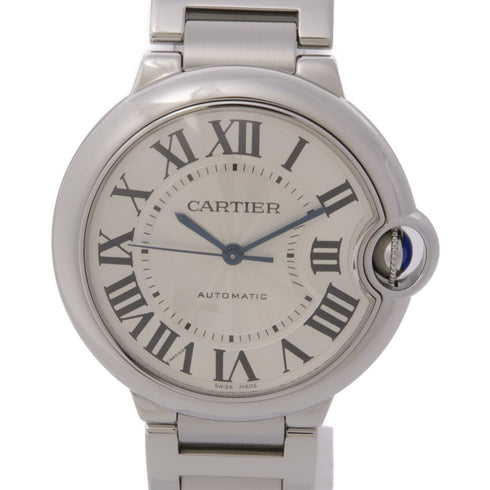 CARTIER Ballon Bleu W6920046 Automatic Watch Stainless Steel Silver