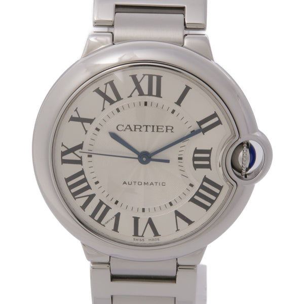 CARTIER Ballon Bleu W6920046 Automatic Watch Stainless Steel Silver