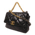 CHANEL CC Chanel 19 2 Way Chain Shoulder Bag AS1161 Calfskin Leather Black