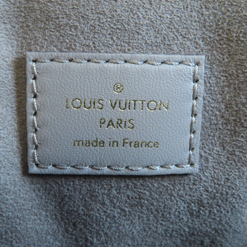 LOUIS VUITTON LV GHW Coussin MM 2 Way Bag M20771 Lambskin Leather Grey