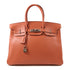 HERMES PHW Birkin 35 Handbag Veau Swift Leather Rose Tea Pink