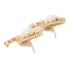 CHANEL CC Earrings Accessories F22/C Metal PVC Gold White
