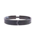 HERMES Clic HH So Black Bracelet Bangle Metal Enamel