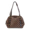 LOUIS VUITTON LV GHW Rivington Shoulder Bag N41157 Damier Ebene Brown
