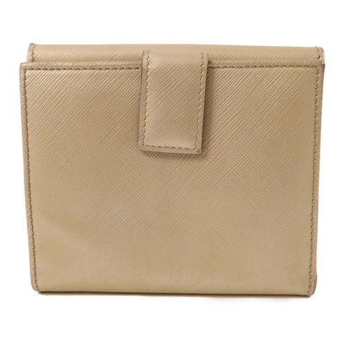 SALVATORE FERRAGAMO GHW Wallet Calfskin Leather