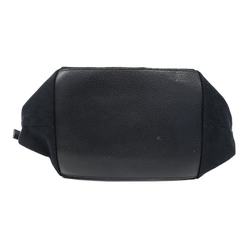 GUCCI GG SHW Shoulder Bag 131230 Canvas Black
