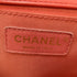 CHANEL Herringbone CC GHW Chevron Boy 25 Chain Shoulder Bag Calfskin Leather