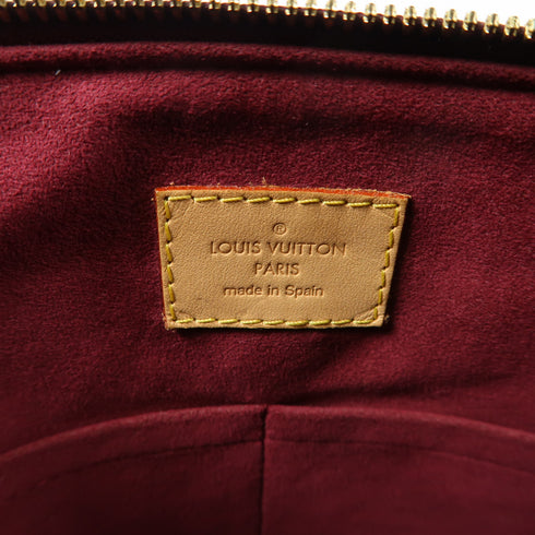 LOUIS VUITTON LV GHW Pallas 2 Way Shoulder Bag Monogram Brown/Purple