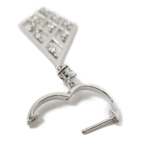 FINE JEWELRY 0.20ct/0.41ct Diamond Earrings 18K White Gold