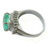 FINE JEWELRY 2.84ct Emerald 0.66ct Diamond Ring PT900 Platinum US#5.75