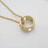BVLGARI Open Parentesi Necklace 18K Yellow Gold
