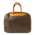 LOUIS VUITTON LV GHW Deauville Handbag M47270 Monogram Brown