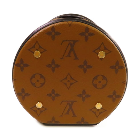 LOUIS VUITTON LV GHW Cannes Handbag Shoulder Bag M43986 Monogram Reverse Brown