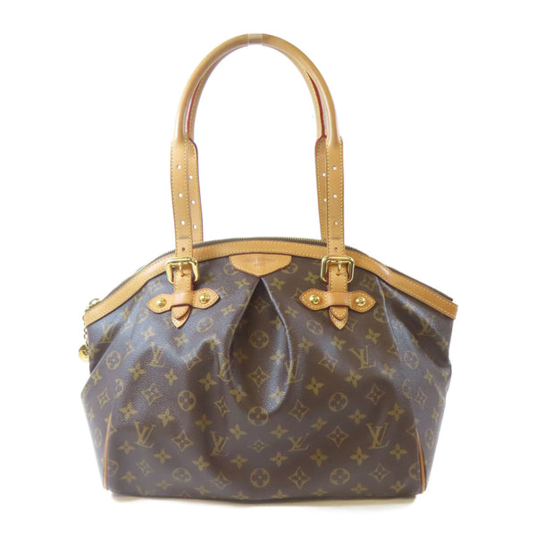 LOUIS VUITTON LV GHW Tivoli GM Handbag M40144 Monogram Brown v5