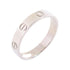 CARTIER Mini Love Ring Cartier#56 US#7.25 18K White Gold