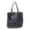 CELINE Shoulder Tote Bag Calfskin Leather Black