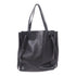 CELINE Shoulder Tote Bag Calfskin Leather Black