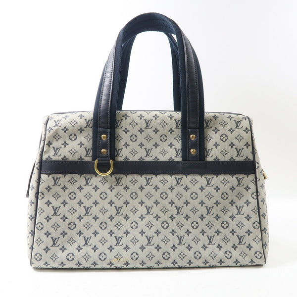 LOUIS VUITTON LV GHW Josephine GM Handbag M92211 Canvas Beige/Navy