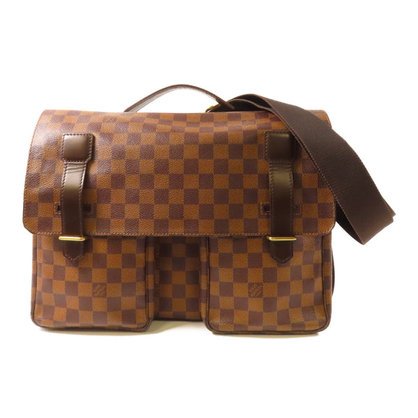 LOUIS VUITTON LV GHW Broadway 2 Way Bag N42270 Damier Brown